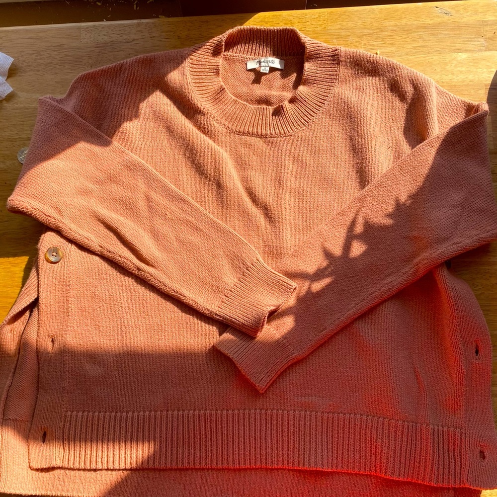 Madewell oversized crew neck sweater